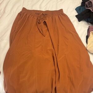Elegant Rust Skirt